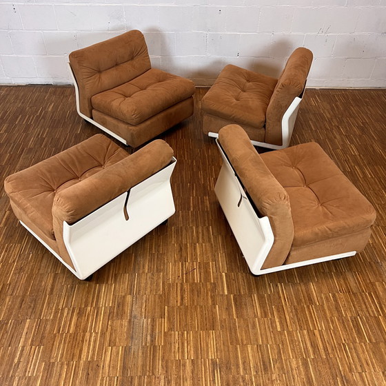 Image 1 of Set/4 “AMANTA” modulaire sofa by Mario Bellini for B&B Italia