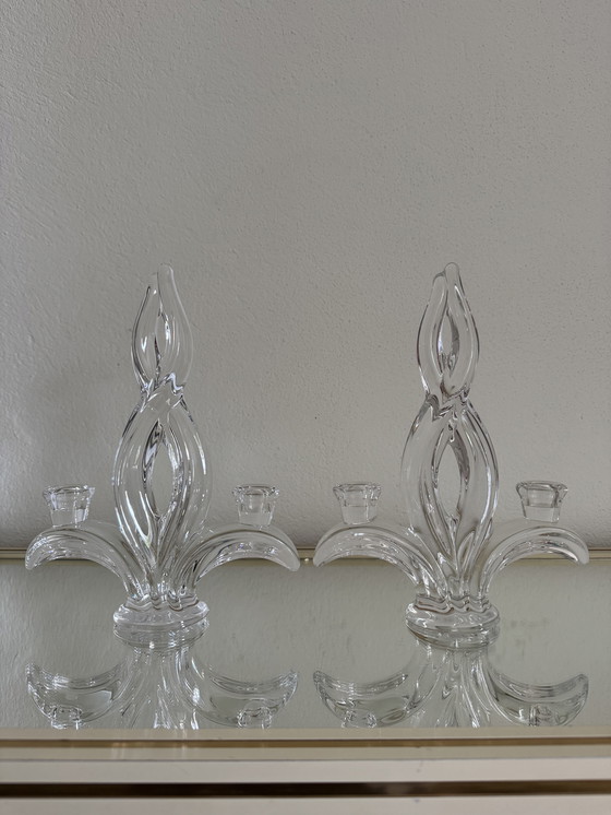 Image 1 of Kristallen kandelaar Vannes jaren 60