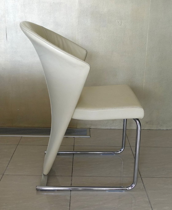 Image 1 of 6 volés du fabricant Ronald Schmitt. Crème de cuir
