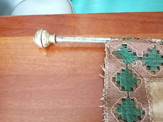 Image 1 of Banner mit Madonna und Kind aus den frühen 1900er Jahren