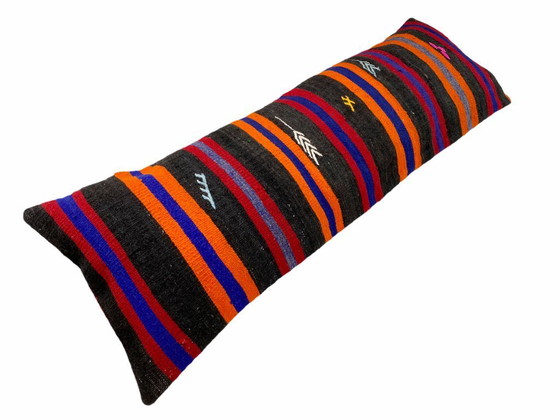 Image 1 of Federa per cuscino Kilim e tappeto unica – 120 x 40 cm