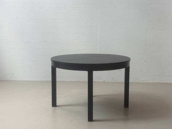 IKEA BJURSTA extendable dining table in black-brown – Wood (photo 4 of 14)