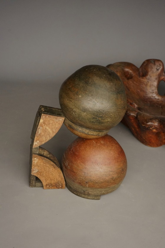 Image 1 of Große ungewöhnliche zeitgenössische Kunstwerk Skulptur