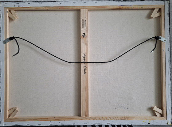 Out Of The Blue – Manou Claire, Paintings & Drawings, Wood, Canvas (photo 8 of 8)