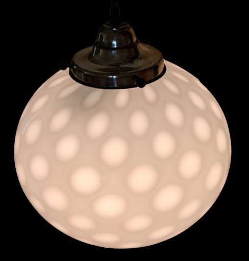 Image 1 of VINTAGE 70' PEILL & PUTZLER DECKENLEUCHTE WEISS
