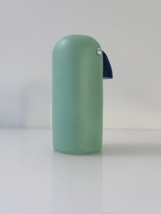 Mintgroen vogelbeeldje Scandinavisch minimalistisch design – Decoratieve objecten, Wood (photo 5 of 11)