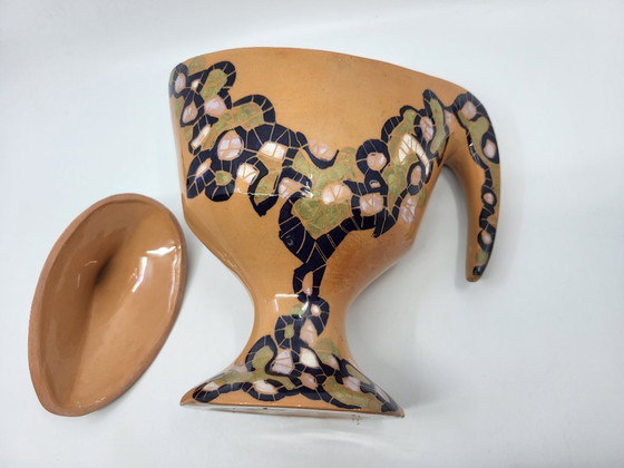 Ceramic Bowl by Gabrielle Mackiewicz, France, 1960, Black (photo 14 of 14)