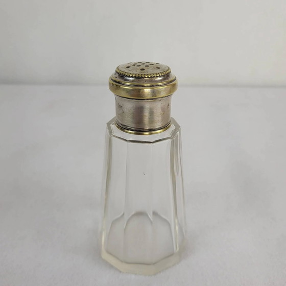 Crystal & silver metal shaker – Table accessories (photo 4 of 8)