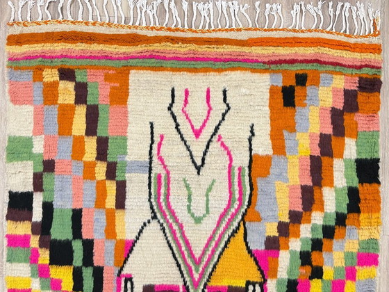 Image 1 of Alfombra marroquí colorida – Expresión cultural – 265 cm x 159 cm