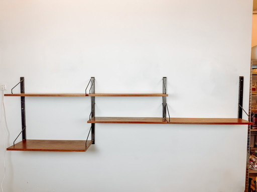 Vintage-Wandschrank Poul Cadovius Royal System