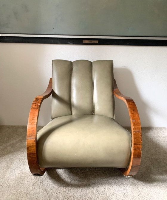 Image 1 of Art deco rocking chair from 1930s, Sweden