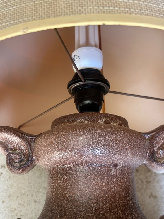 Image 1 of Lampada da terra in ceramica degli anni '70