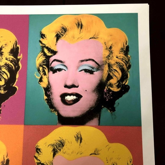 1990s After Andy Warhol "Marilyn Monroe" Lithograph – Lithographs & prints, Paper (photo 3 of 6)