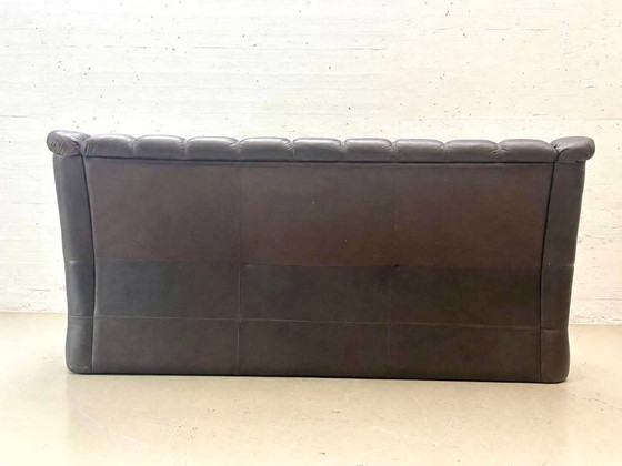 Vintage Leather Sofa Modular Style, 1970s – 3-5 seaters (photo 4 of 13)