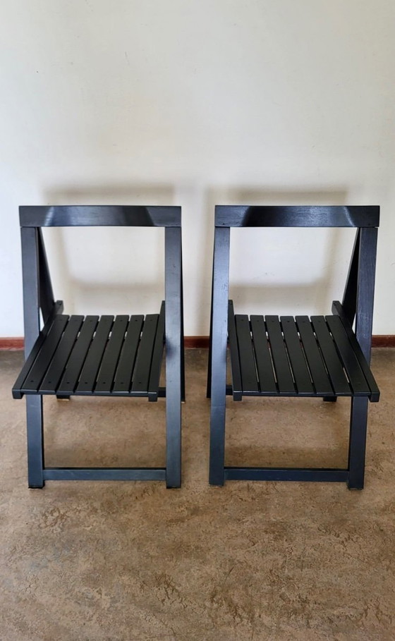 2 sillas plegables Aldo Jacober, Trieste. – Wood (photo 5 of 7)