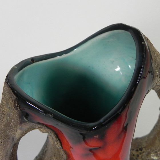 Image 1 of Vallauris Fat Lava Vase, 1950er Jahre