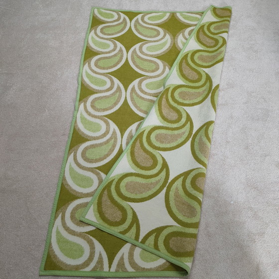 Image 1 of Special Vintage 60s-70s (Wall) Rug/Beanie Wool/Acrylic