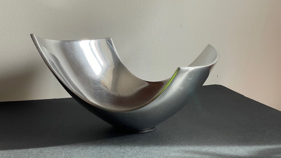 Image 1 of COUPE à Fruits Métal Poli VINTAGE