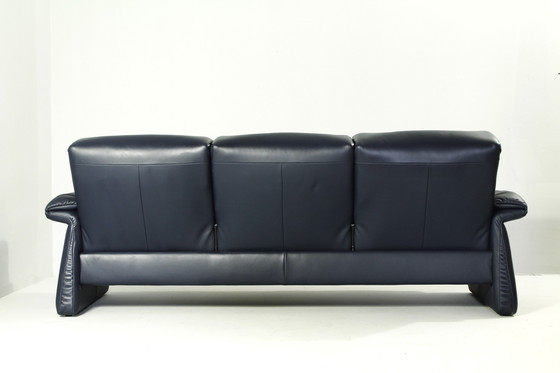 Image 1 of Divano in pelle a 3 posti Lugano di Erpo Int., design 1985