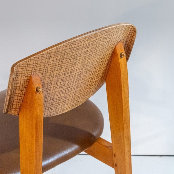 Image 1 of 1x Mid- Century Modern Dining Chairs in Scandinavian Style
