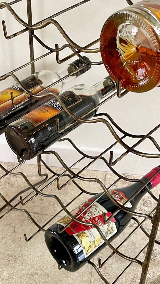 Image 1 of Portabottiglie in acciaio vintage