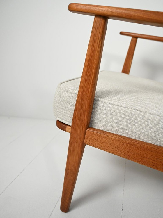 Image 1 of Een paar teakhouten fauteuils van Thomas Harlev, 1957