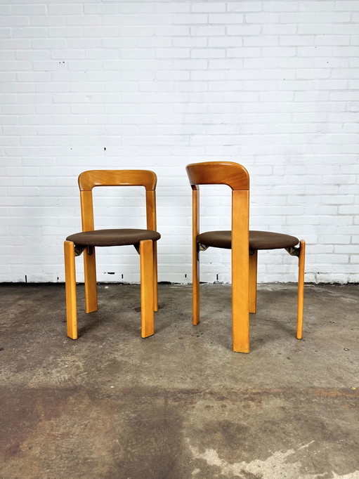 2x Bruno Rey stoelen