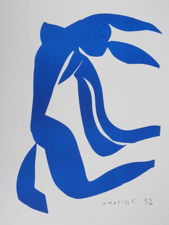 Henri Matisse : Nu Bleu II, Lithographie Signée – Lithographies et sérigraphies, Paper (photo 4 of 6)
