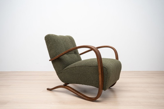 H-269 Armchairs by Jindřich Halabala, Czechoslovakia, 1930s, Set of 2 – Wood (photo 8 of 17)