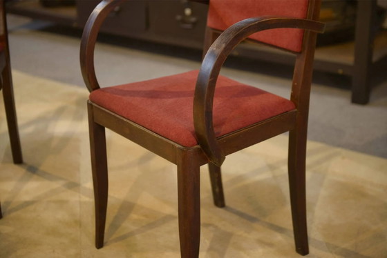 Paire de Fauteuils Bridge années 60 – Velours, Vintage (photo 5 of 9)