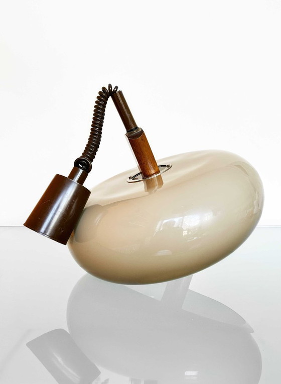 Image 1 of Lampe à suspension vintage Temde Leuchten modèle 335 Space Age