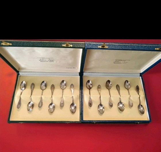 Image 1 of Vintage Silver Spoons - Hallmarked 800