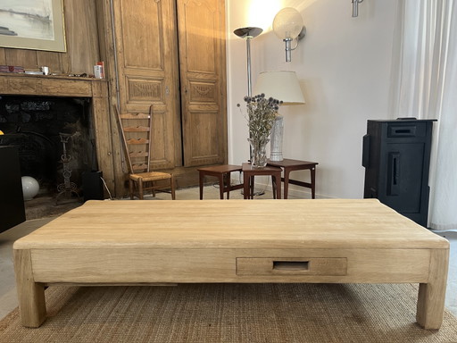 Salontafel van Blond Eikenhout