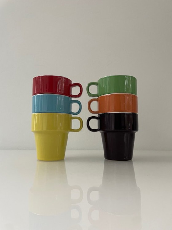 Image 1 of PT design mugs multicolour – set of 6