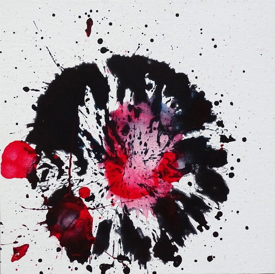 Image 1 of CB. Collage of paintings 12