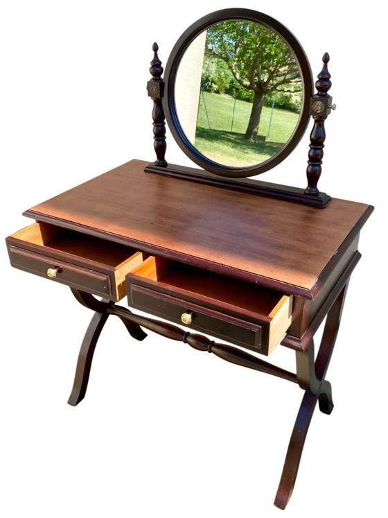Image 1 of Antique Empire style dressing table
