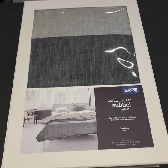 Image 1 of Auping Cardigan Grey duvet cover - 240x220