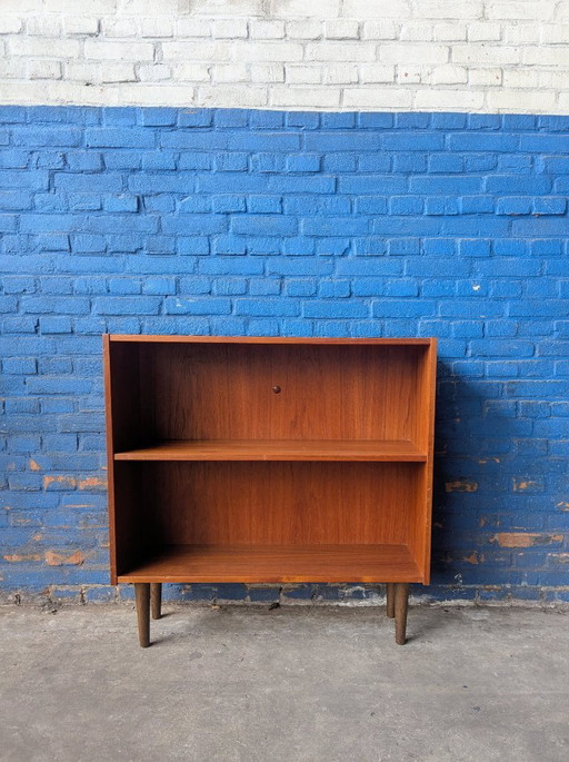 Vintage teak bookcase, Denmark 1960s