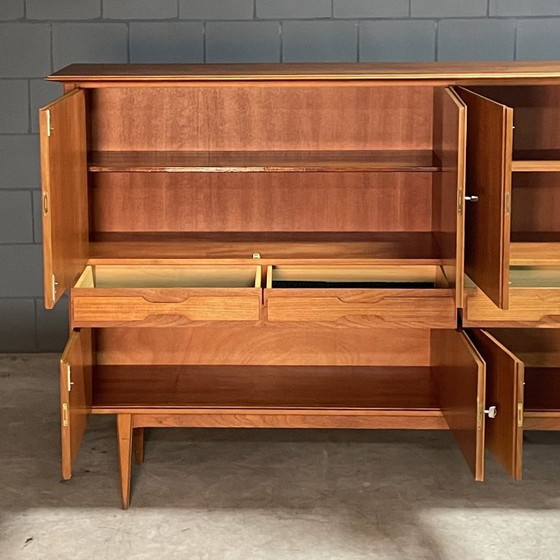 Vintage Deens Design Highboard – Teakhout – Jaren 60 – High boards, Wood (photo 3 of 16)
