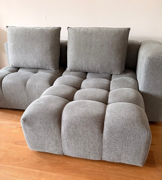Divano angolare Lorella 3 posti, Divani 3 posti, Altro, Grigio (foto 15 di 16)
