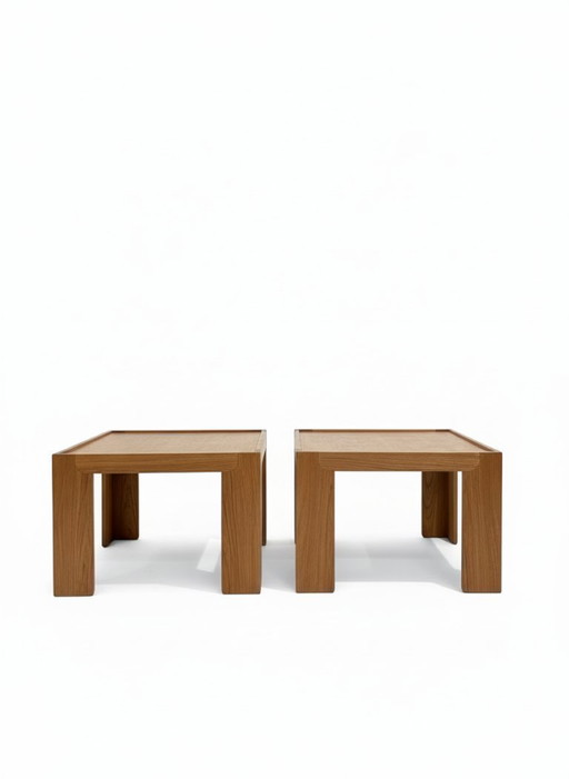 Set of 2 coffee tables model 771 by Afra and Tobia Scarpa for Cassina
