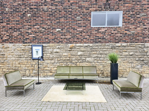 Wittmann Sitzgruppe Garnitur Sofa Sessel Vintage 60s 70s Bänke Daybed