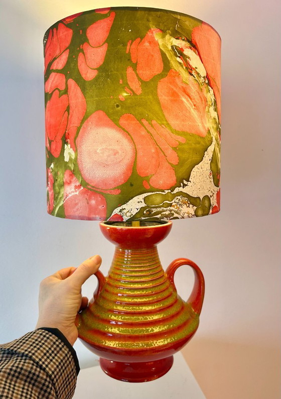 Image 1 of Sculptural 1970s vase lamp – exceptional studio ceramics