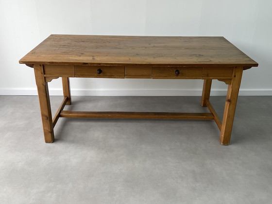 Image 1 of Tavolo da pranzo antico francese