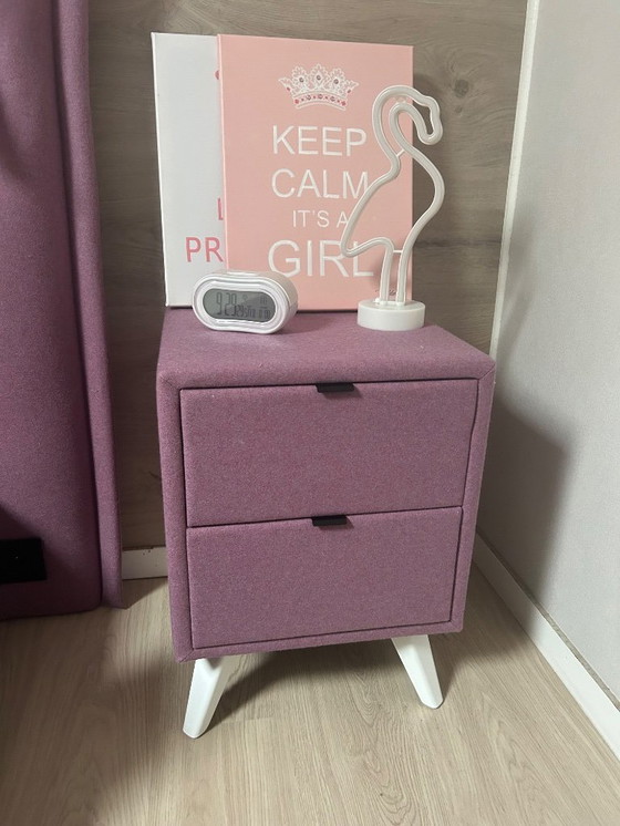 Image 1 of Ergosleep bed te koop met nachttafels