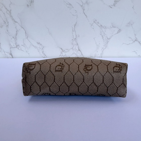 Christian Dior Honeycomb coated canvas cosmetic pouch – Wallets & small leather goods, Leather, Vintage (photo 7 of 13)