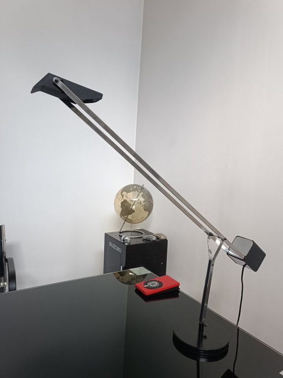 Image 1 of Counterweight lamp, Fase Cisne chrome, ed. 1980