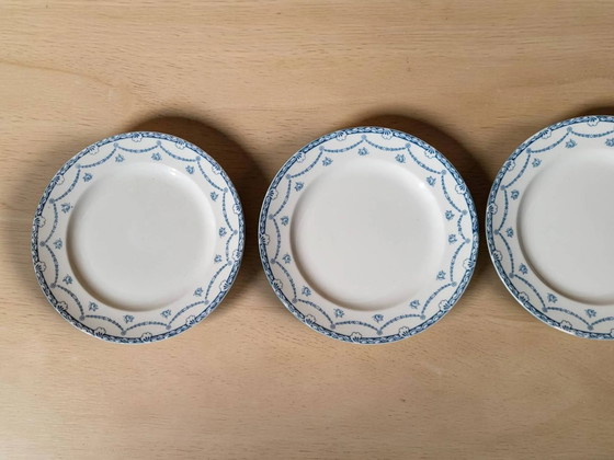 6 piatti in terraglia inglese "Cheltenham" — F. Winkle & Co – Stoviglie, Porcelain, Art Nouveau (photo 3 of 8)
