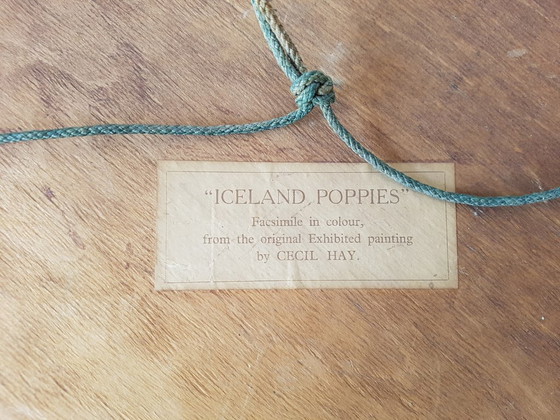 Image 1 of ENSEMBLE DE 2 CADRES RONDS ART DECO VINTAGE 1940 1950 CECILE HAY BOOTS 40S 50S