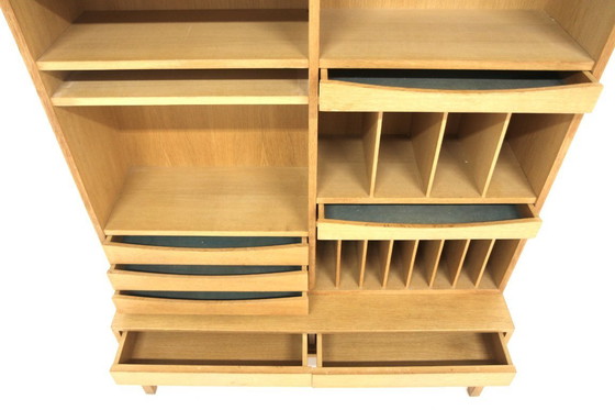 Image 1 of Libreria scandinava in rovere "MTP", Marian Grabinski, IKEA, Svezia, 196